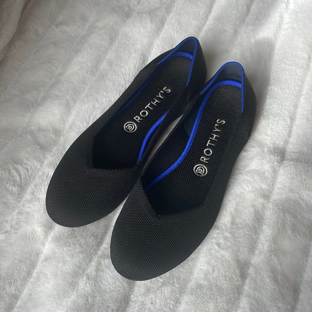 Rothy’s The Flat in black